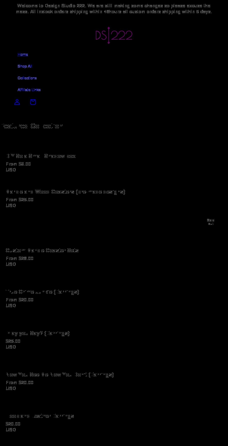 violasolabirch.com — Shopify storefront screenshot