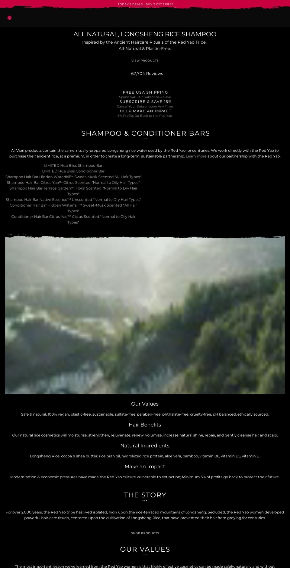 viori.com shopify website screenshot