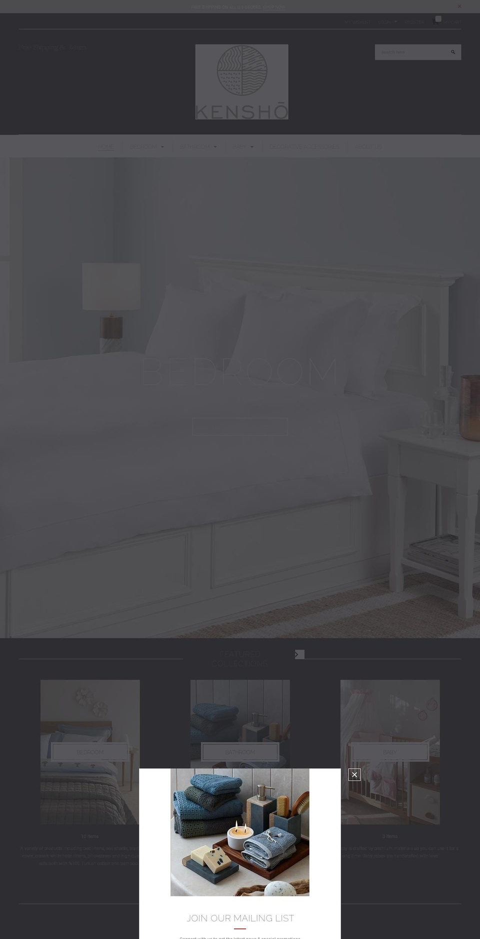 vipguestsupplies.com — Shopify storefront screenshot