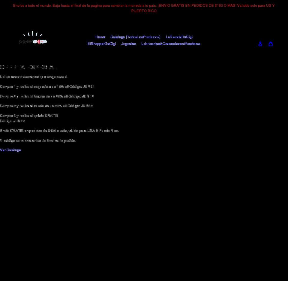 viragobygigi.net shopify website screenshot