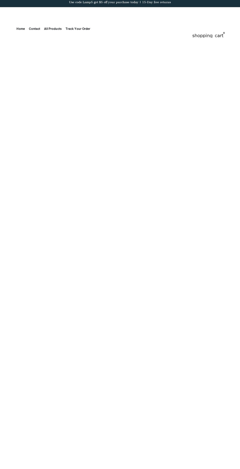 viralamps.com shopify website screenshot