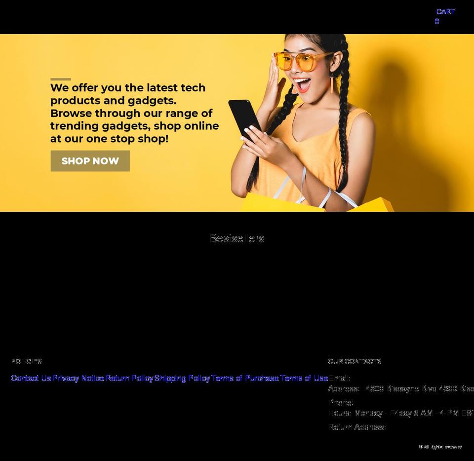viralitygifts.com — Shopify storefront screenshot