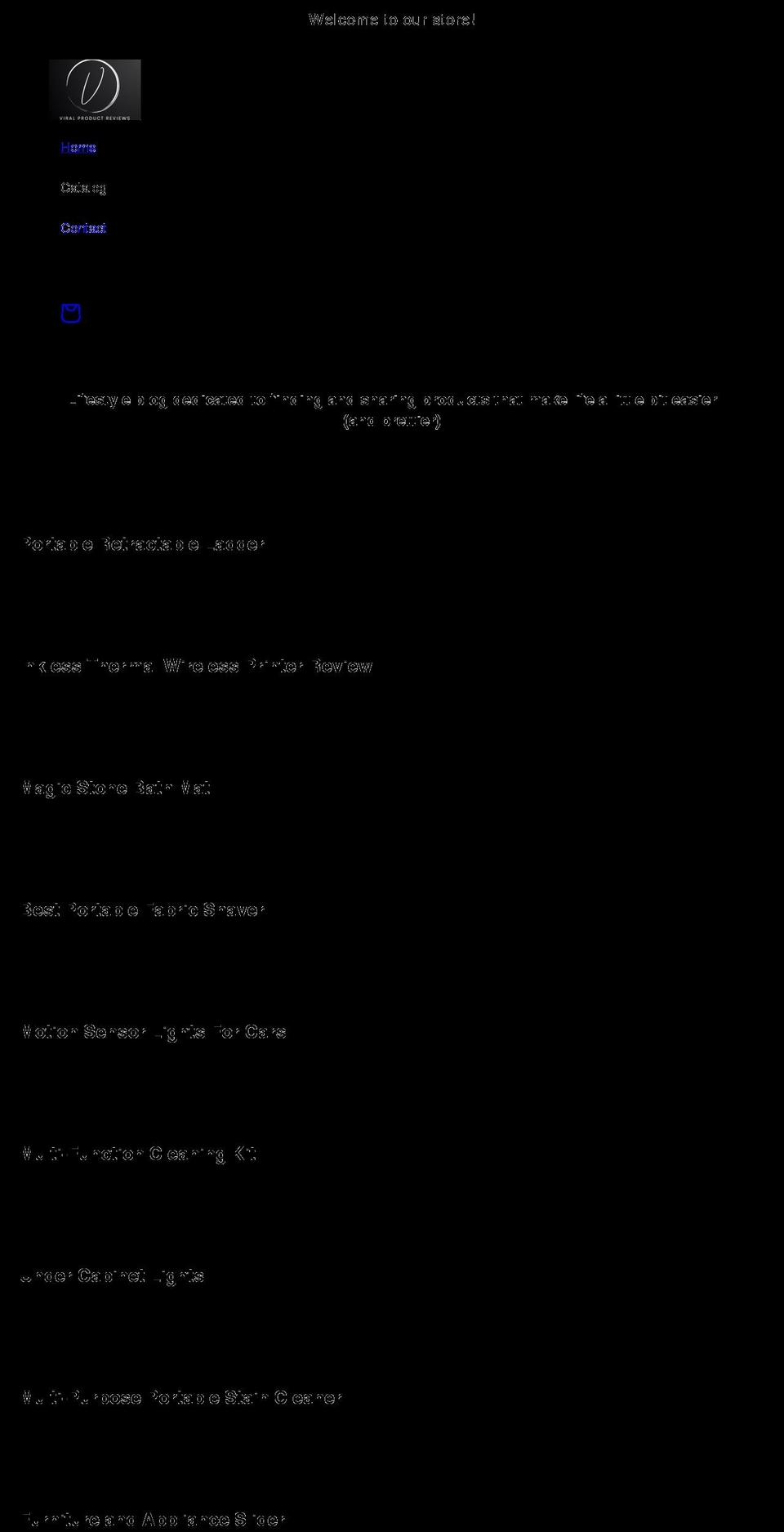 viralproductreviews.com shopify website screenshot