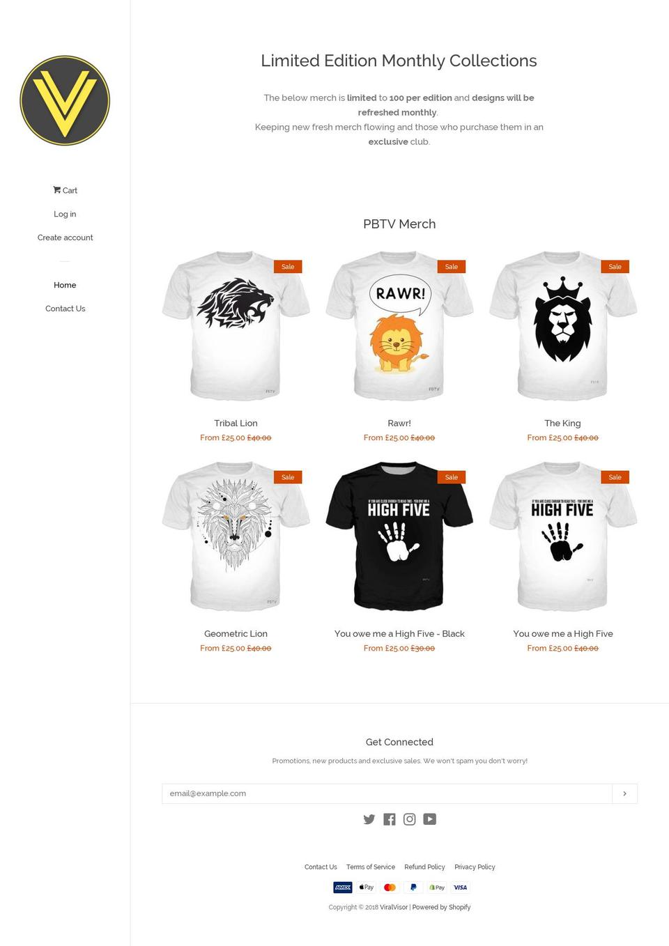 viralvape.com — Shopify storefront screenshot