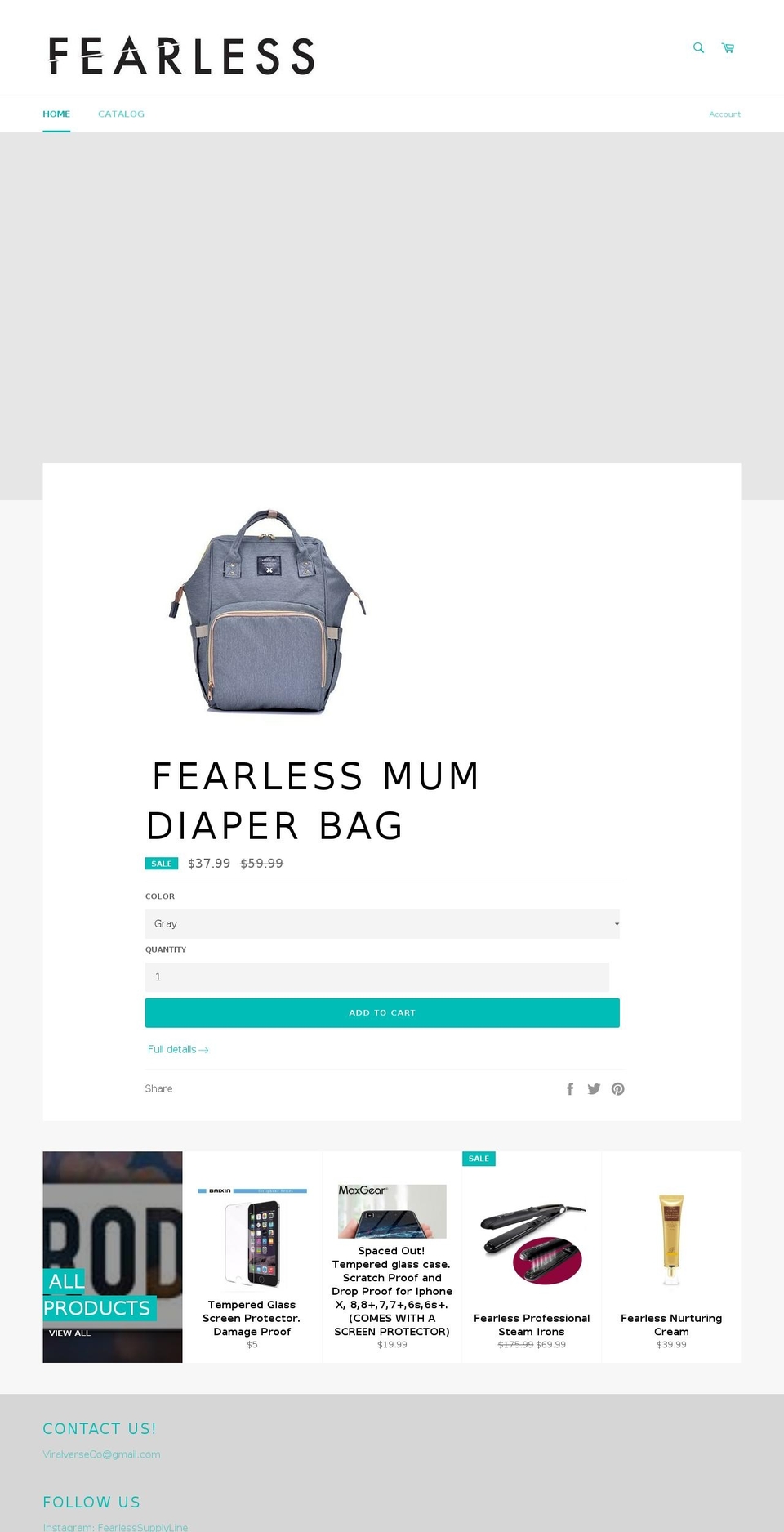 viralverse.net shopify website screenshot