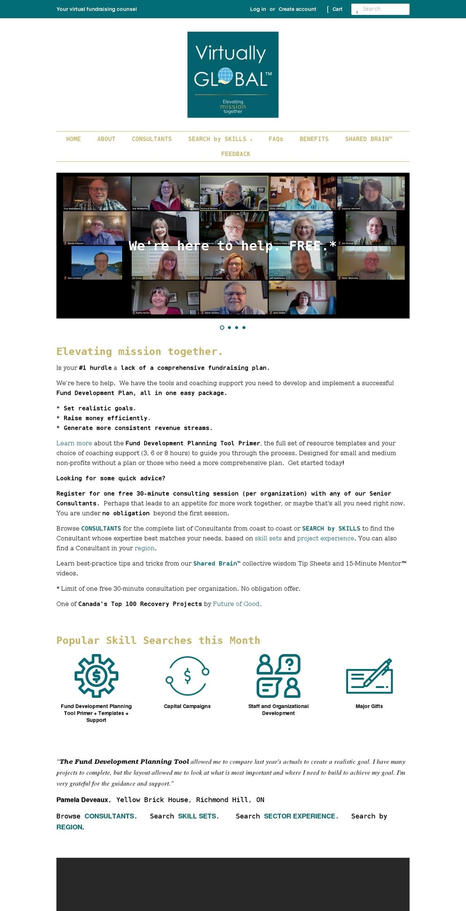 virtually-global.myshopify.com shopify website screenshot