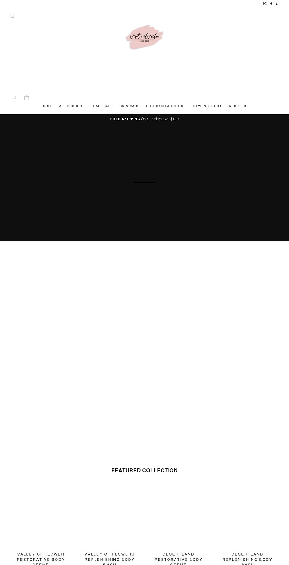 virtualvoila.com shopify website screenshot