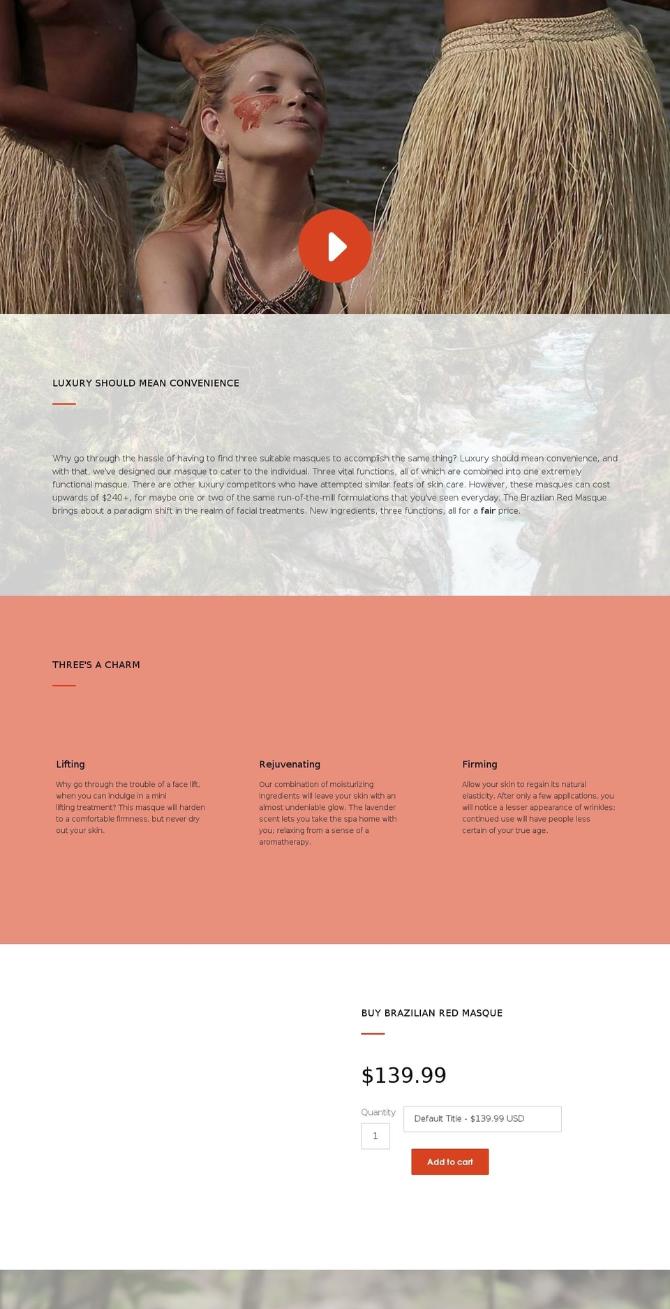 visagedangelique.com — Shopify storefront screenshot