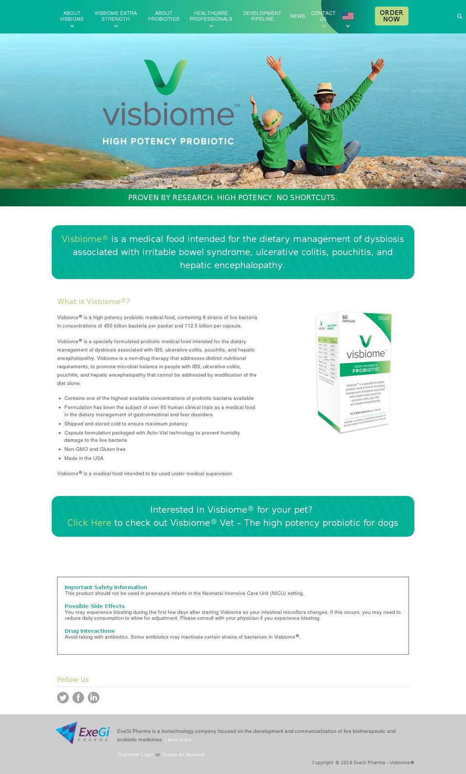 Visbiome (based on Launchpad-Star) Shopify theme site example visbiome.myshopify.com