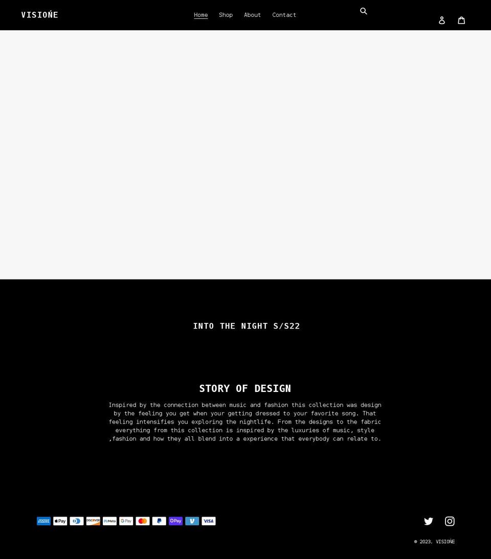 visione-studio.com shopify website screenshot