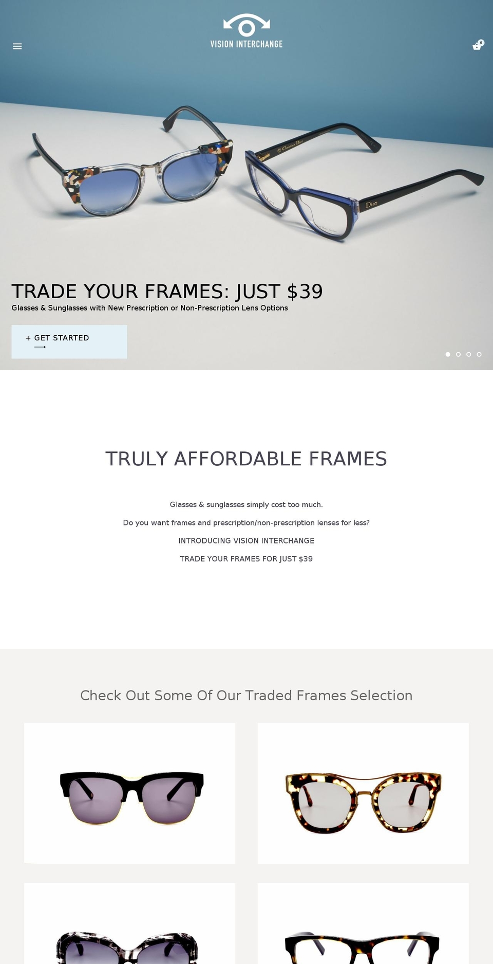 visioninterchange.com shopify website screenshot