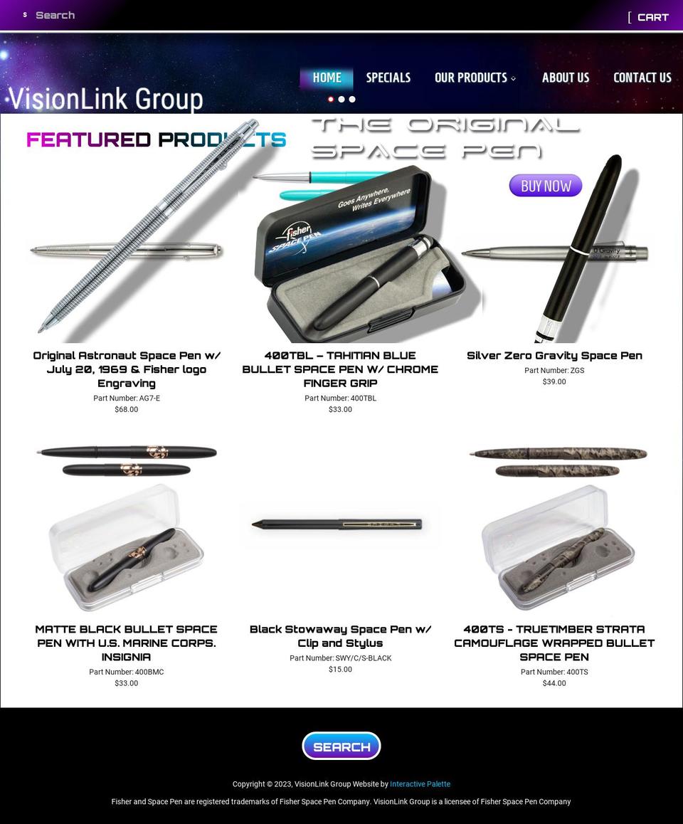 visionlinkgroup.com shopify website screenshot