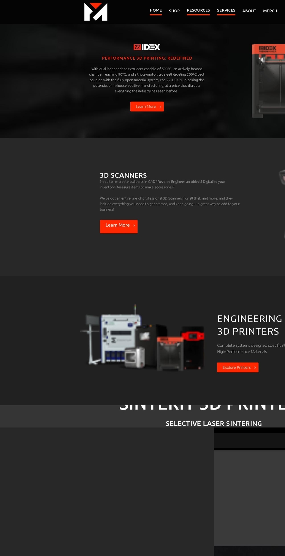 visionminer.com shopify website screenshot