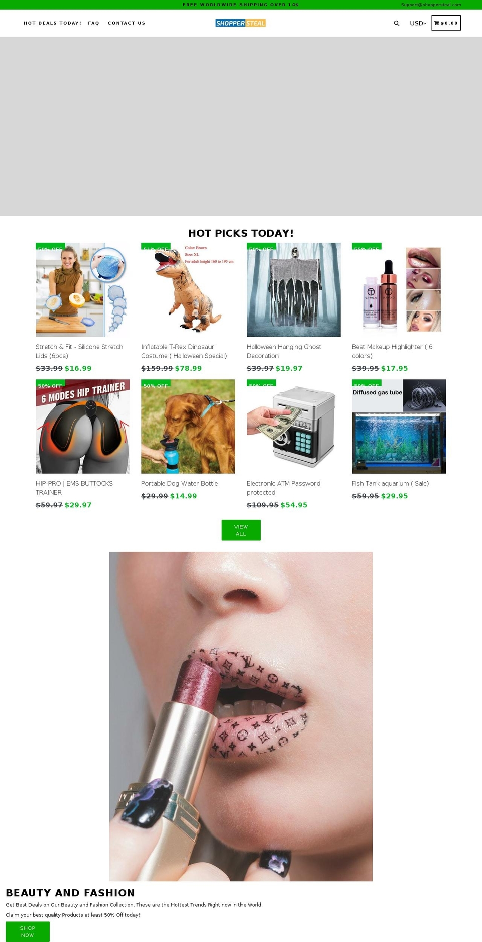 visitmonkey.com — Shopify storefront screenshot