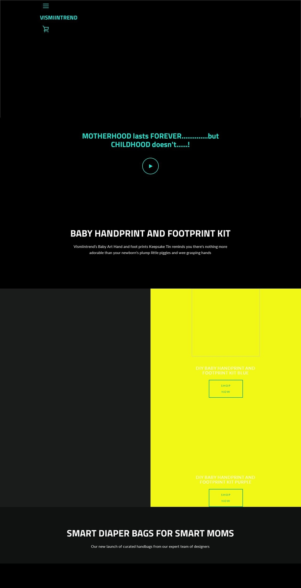 vismiintrend.com — Shopify storefront screenshot