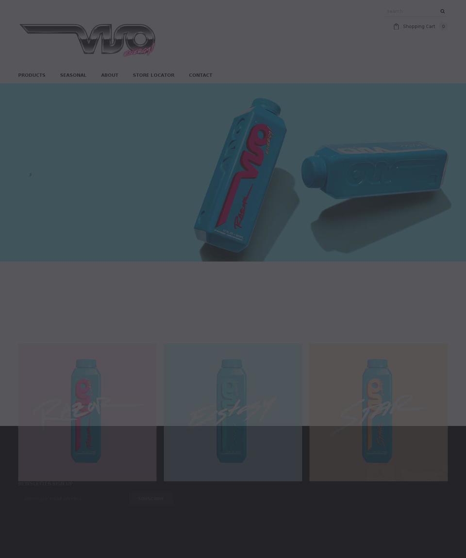 visoenergy.com — Shopify storefront screenshot