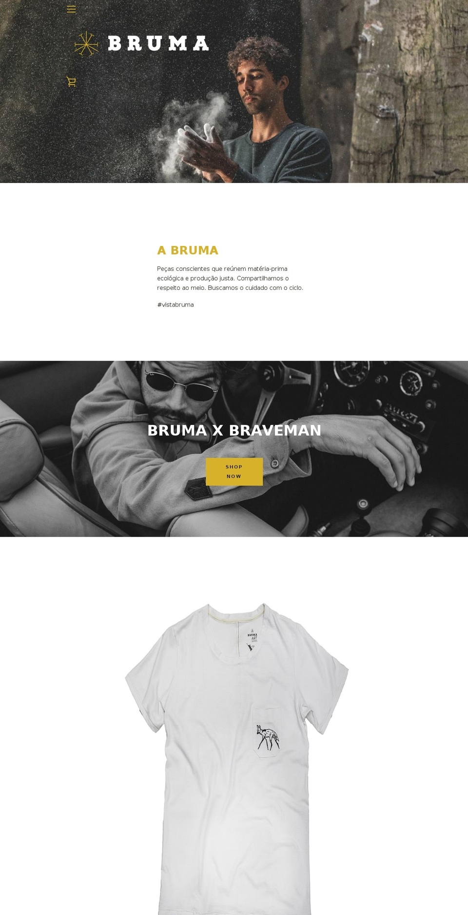 vistabruma.com — Shopify storefront screenshot