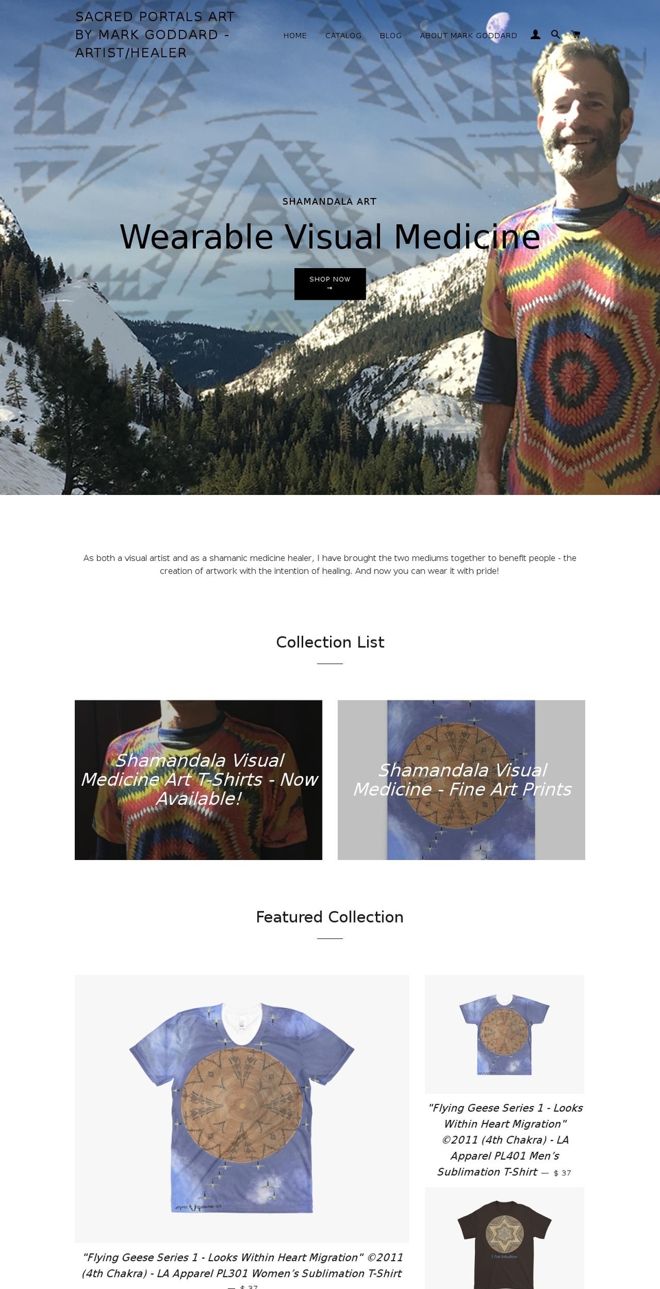visualmedicineproducts.com — Shopify storefront screenshot