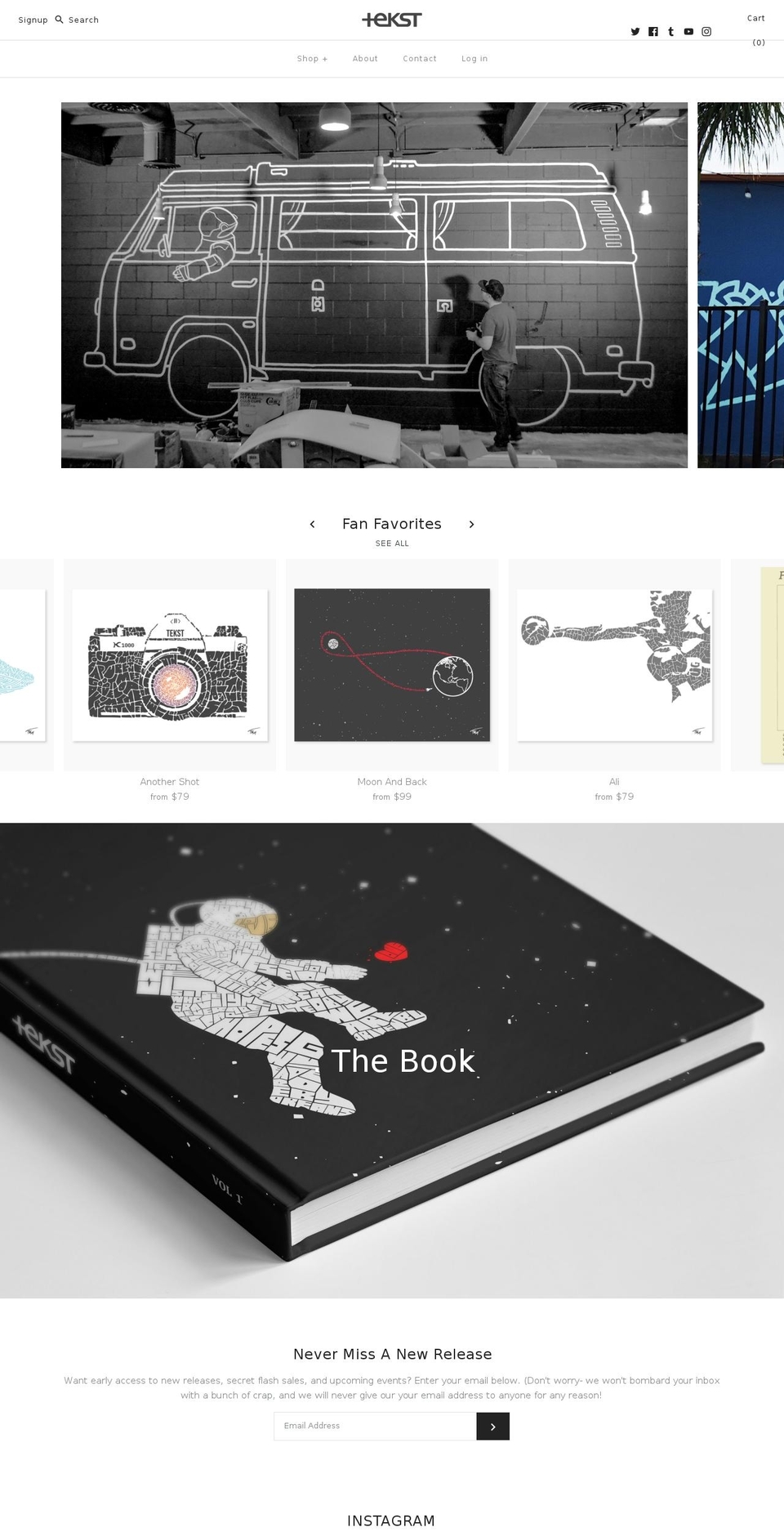 visualvows.com — Shopify storefront screenshot