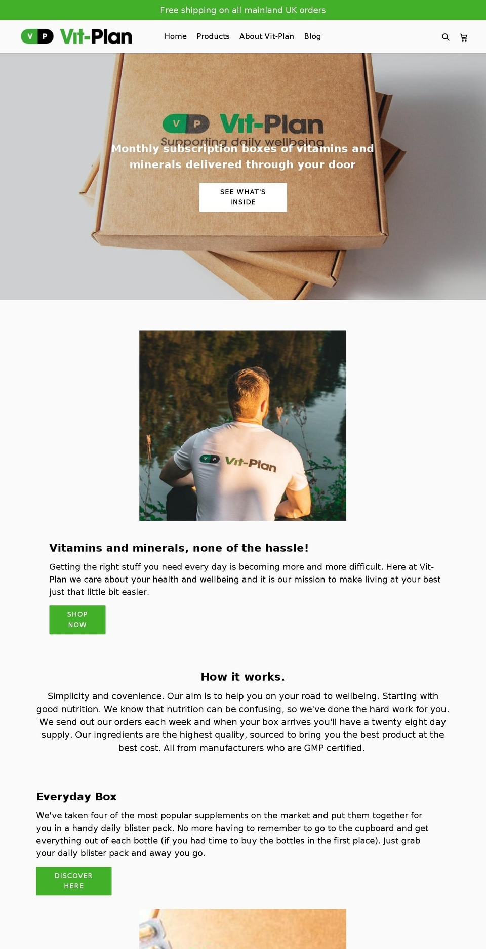 vit-plan.com — Shopify storefront screenshot