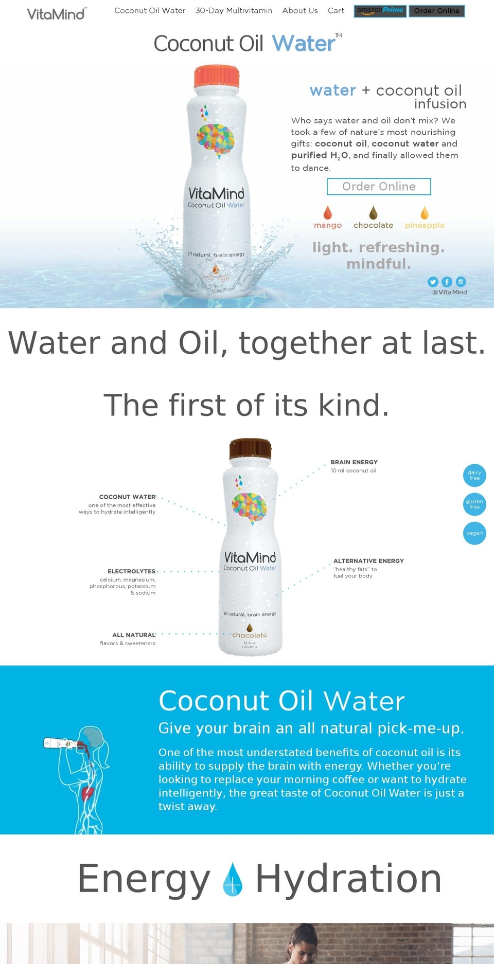 vita-mind.com — Shopify storefront screenshot