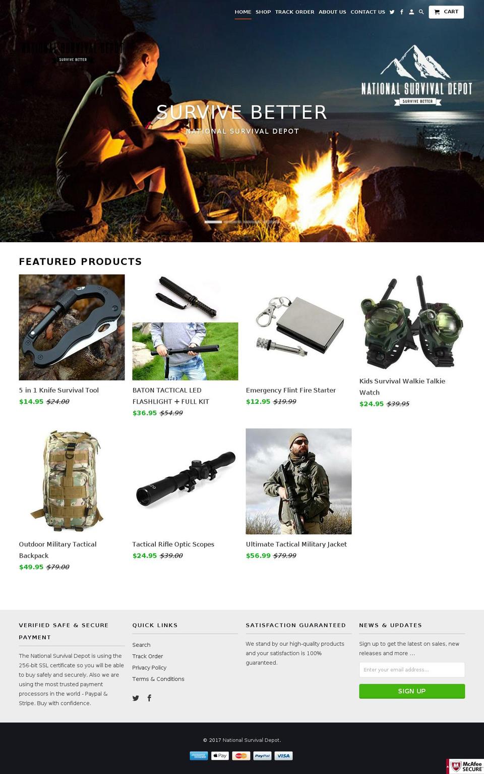 vitalgears.com shopify website screenshot