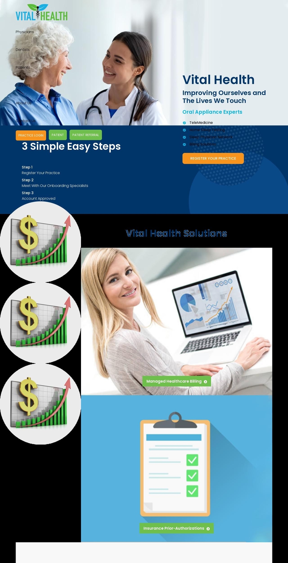 vitalhealthco.com shopify website screenshot