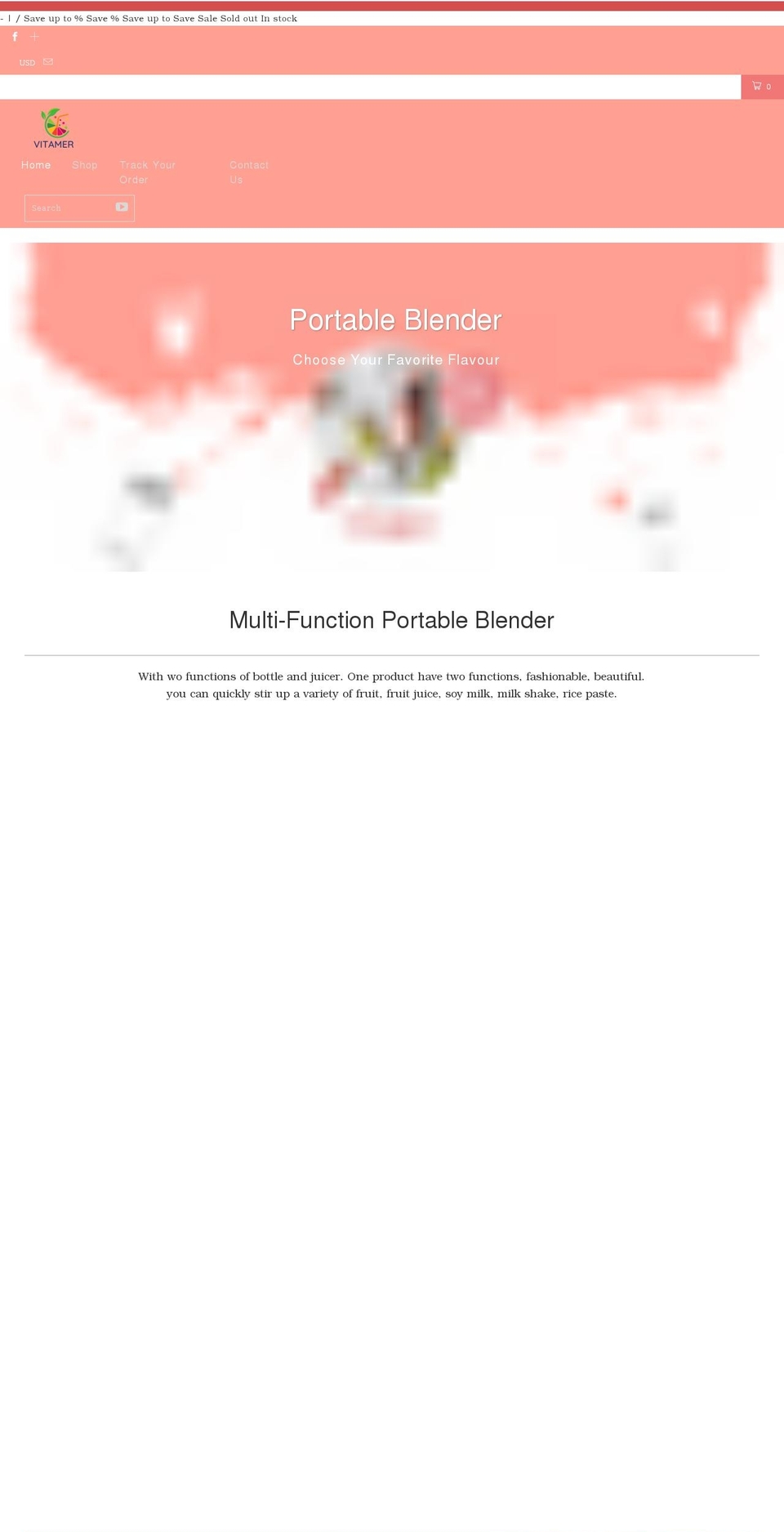 vitamerusa.com shopify website screenshot