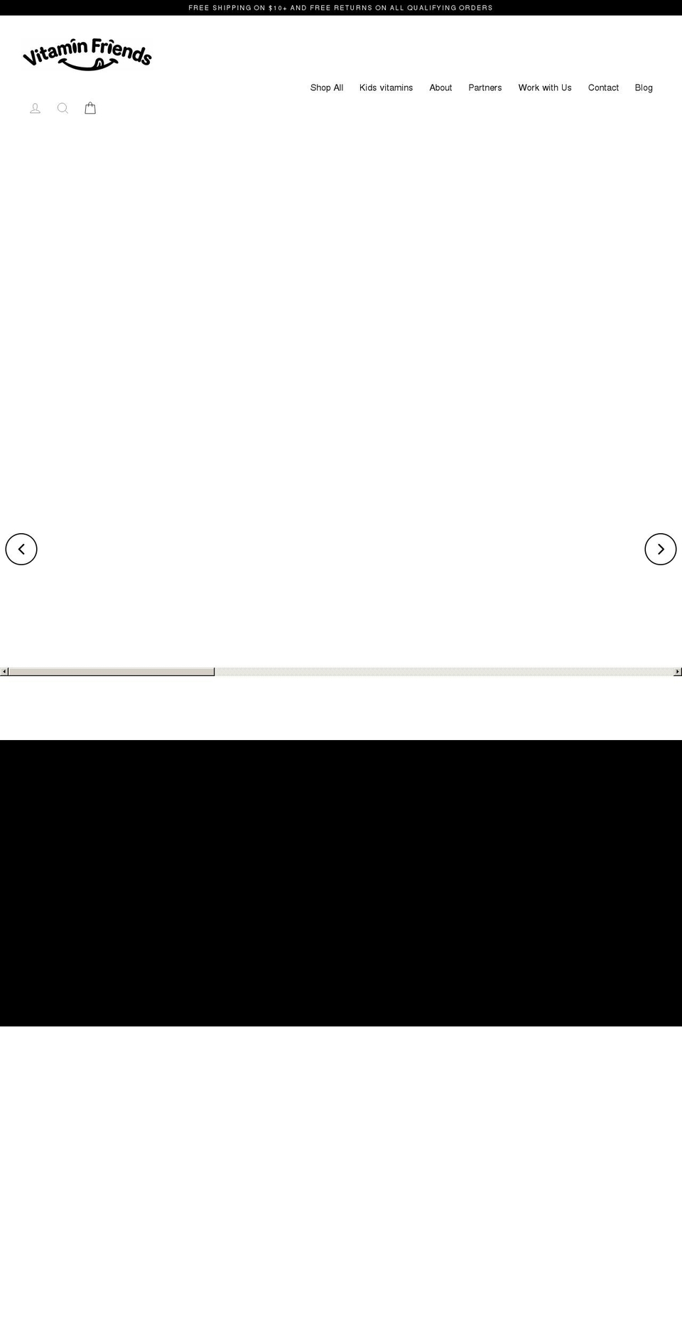 vitaminfriends.com shopify website screenshot