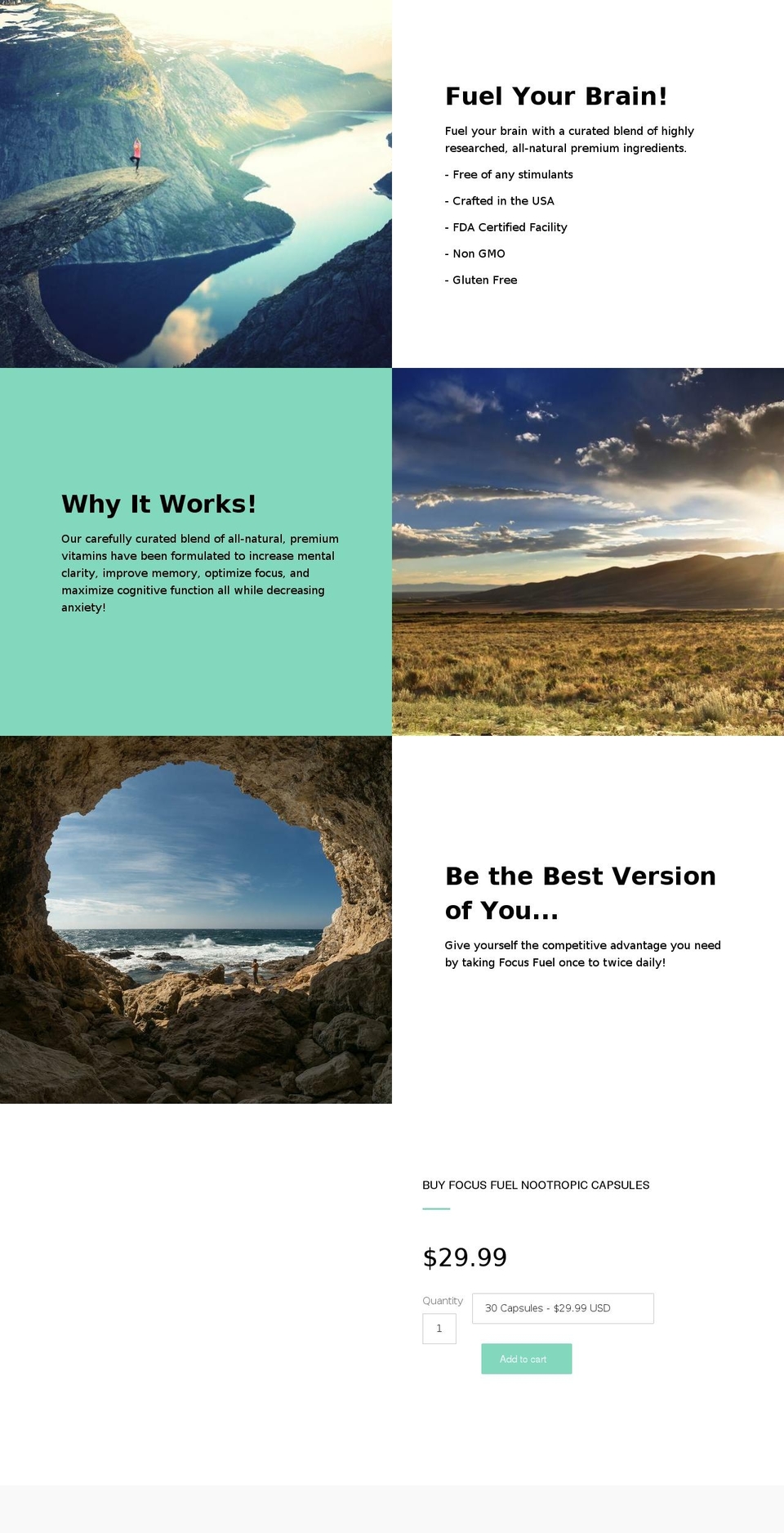 vitaminiqs.com — Shopify storefront screenshot