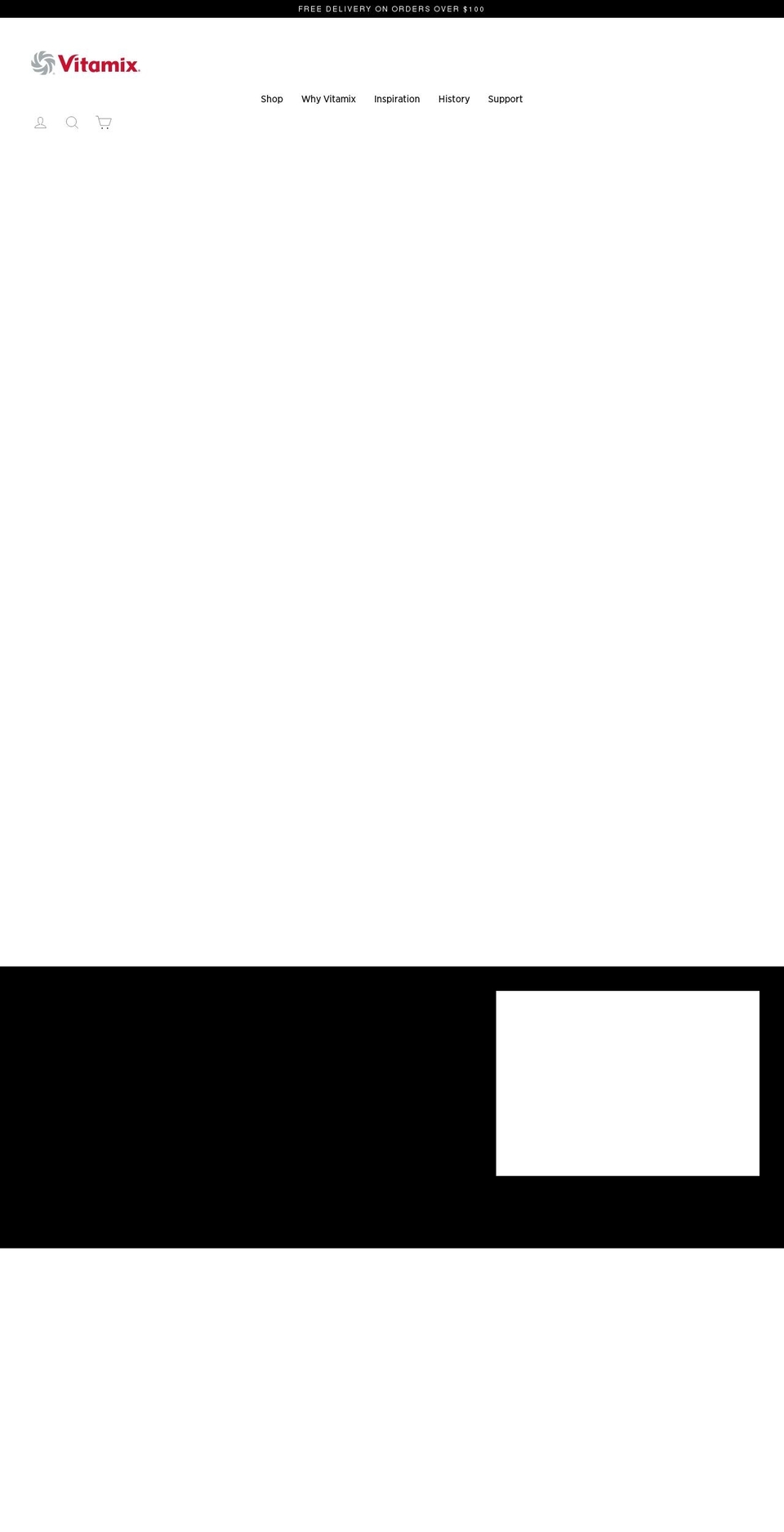 vitamixaustralia.com.au shopify website screenshot