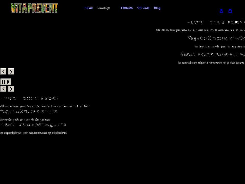 vitaprevent.net shopify website screenshot
