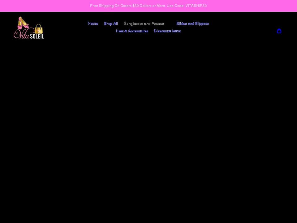 vitasoleil.net shopify website screenshot