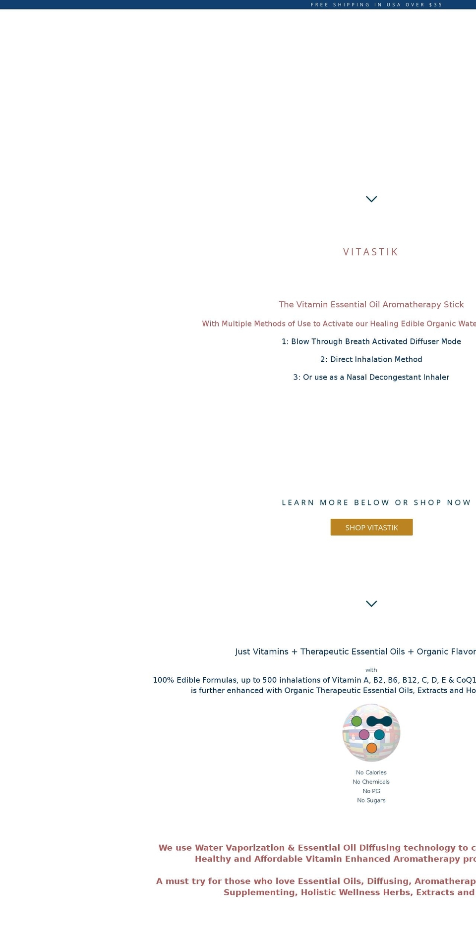 vitastick.com — Shopify storefront screenshot
