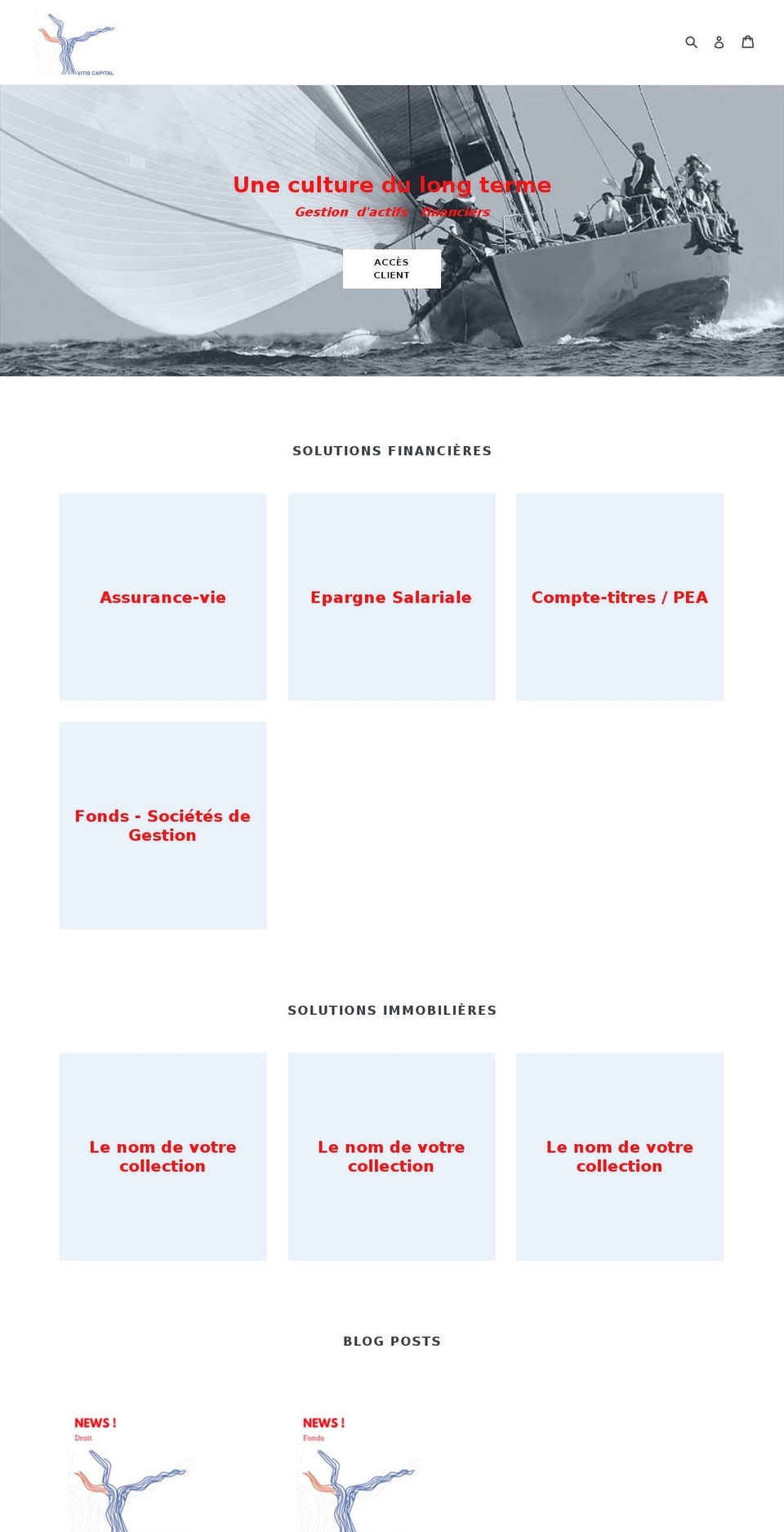 vitiscapital.com shopify website screenshot