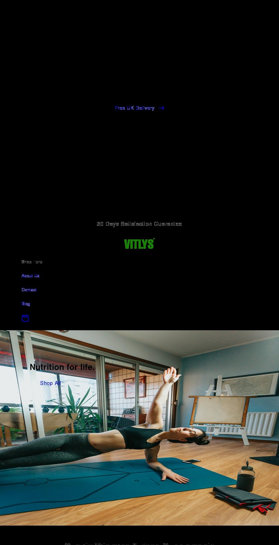vitlys.com shopify website screenshot