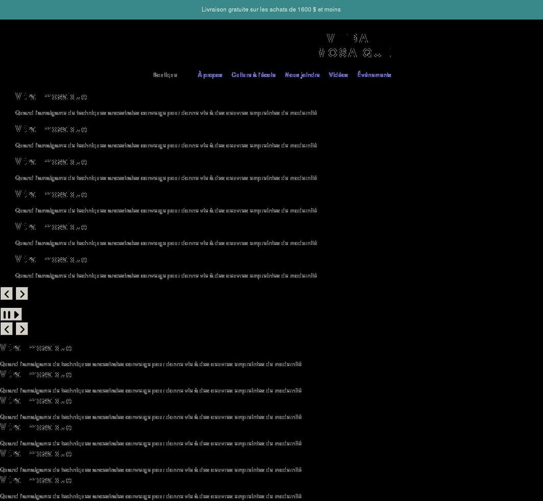 vitrailmosaique.com shopify website screenshot