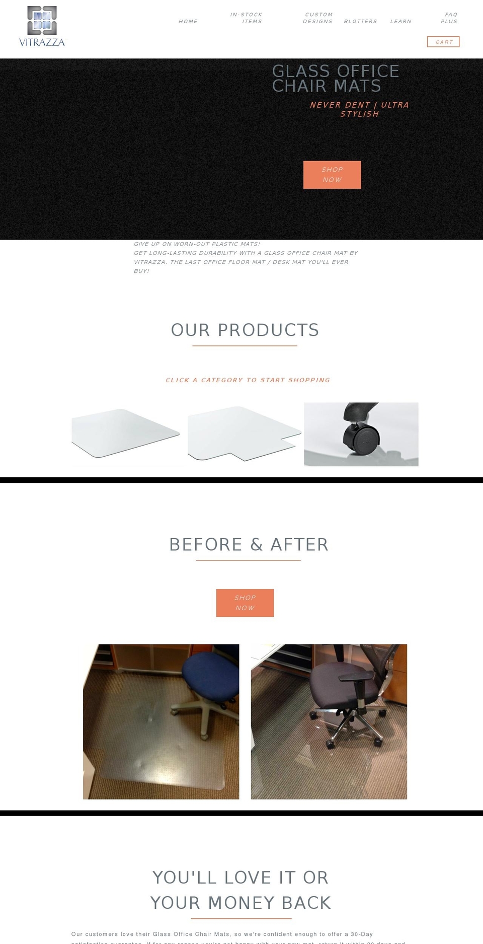 vitrazza.com shopify website screenshot