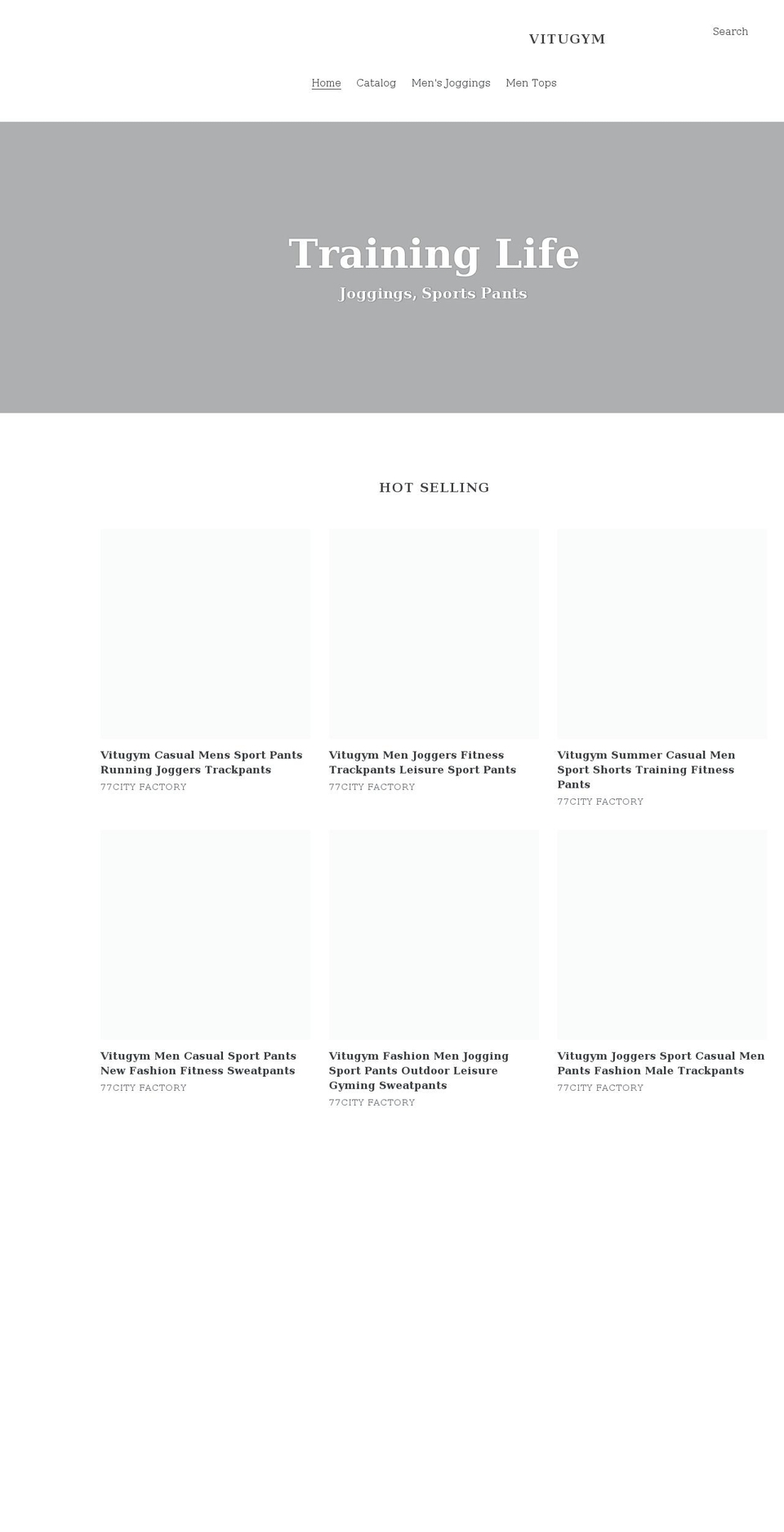 vitugym.com shopify website screenshot