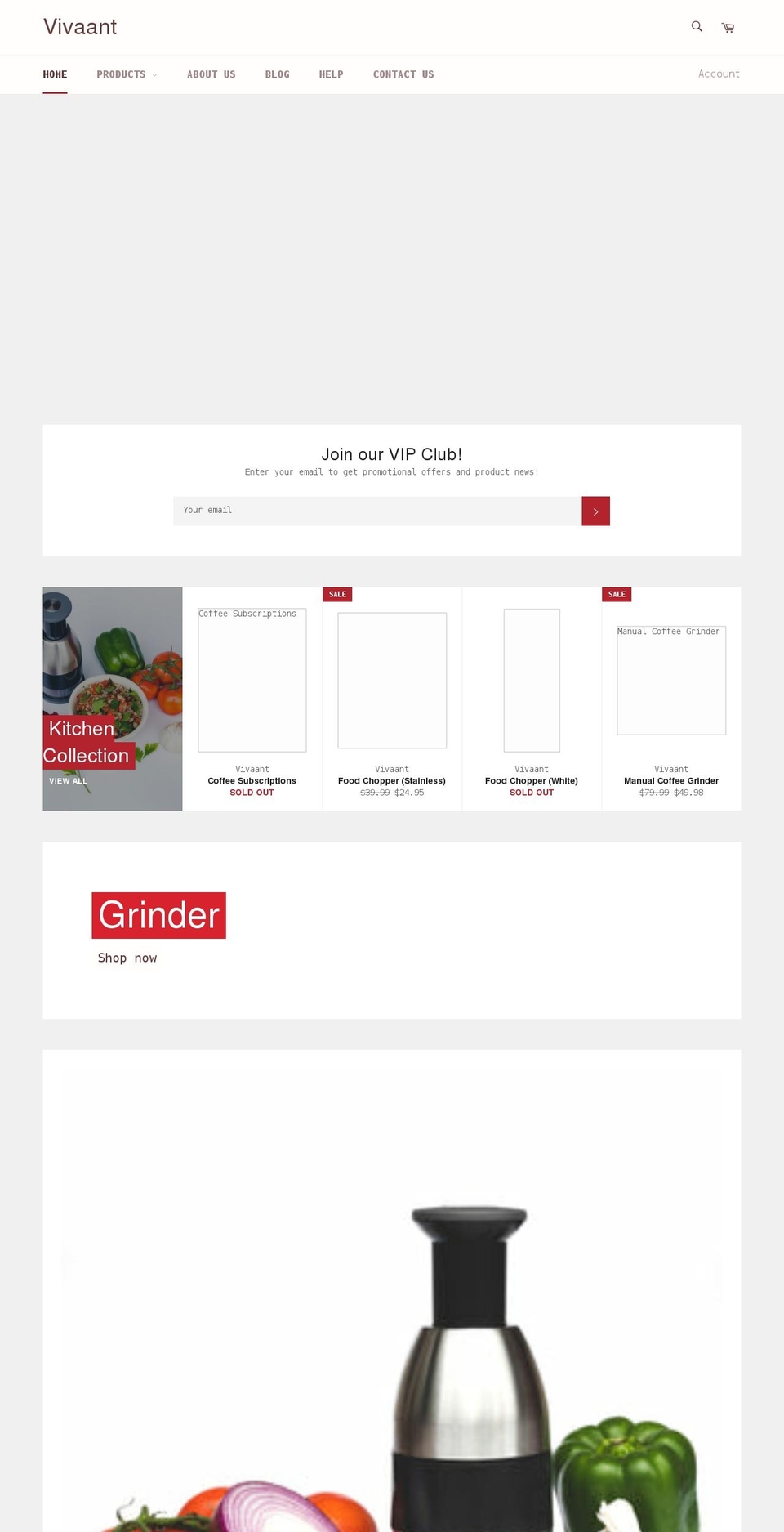 vivaant.com shopify website screenshot