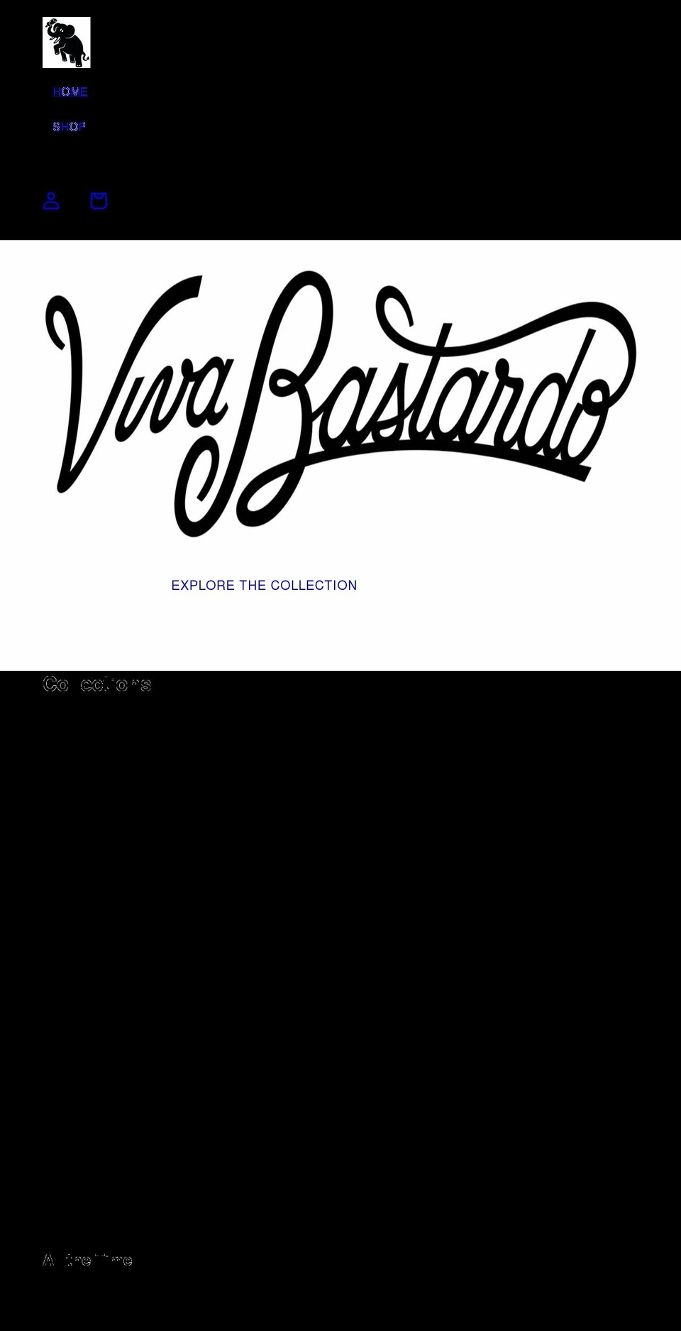 vivabastardo.com shopify website screenshot
