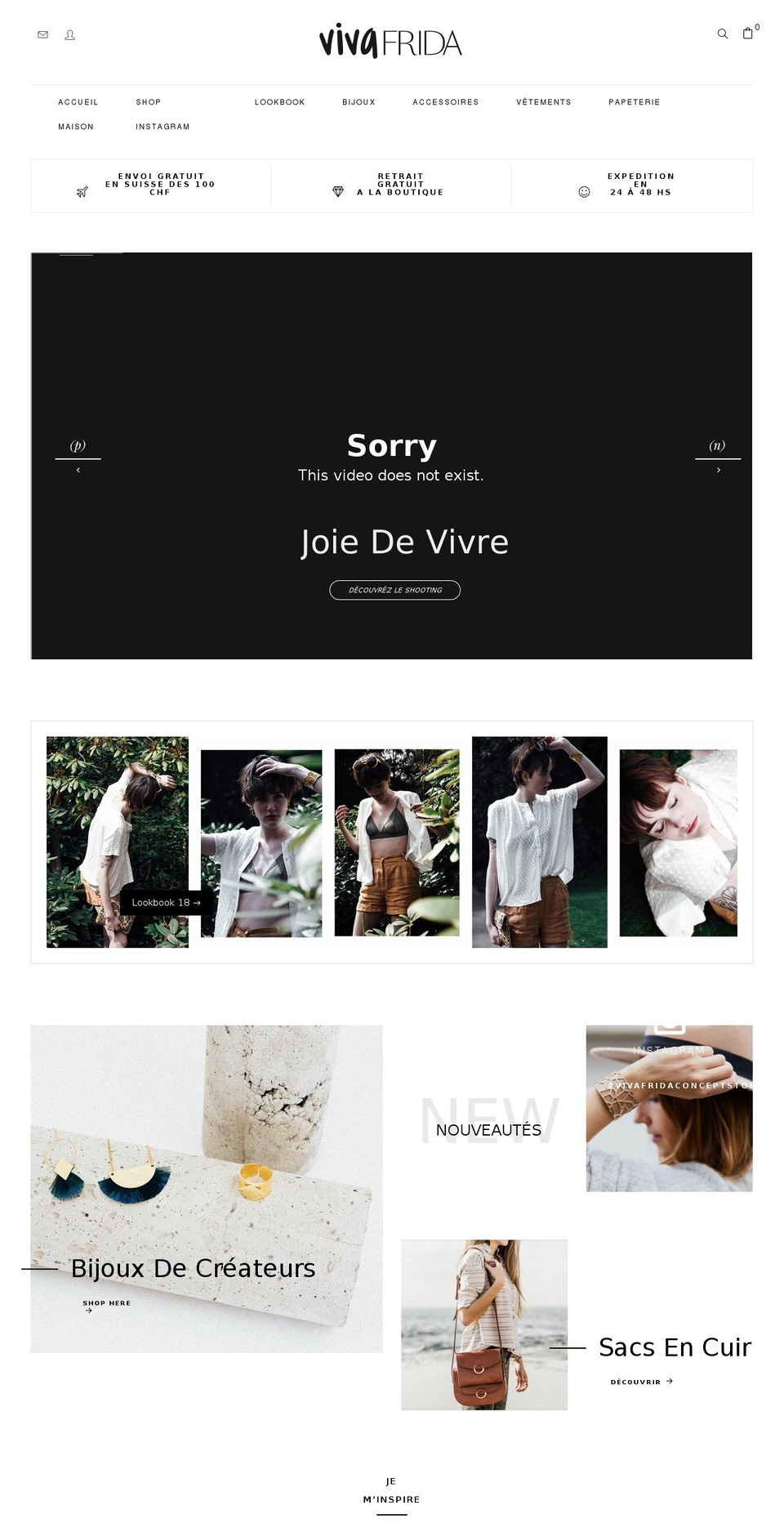 Viva Frida (Uno-Home3) Shopify theme site example vivafrida.ch