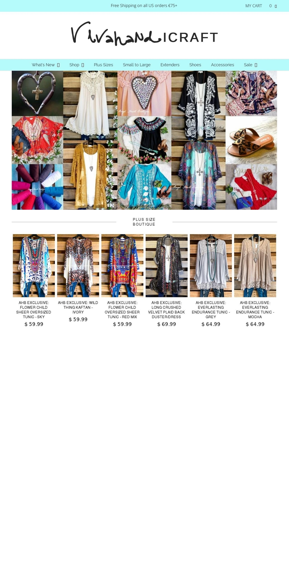 vivahandicraft.com shopify website screenshot