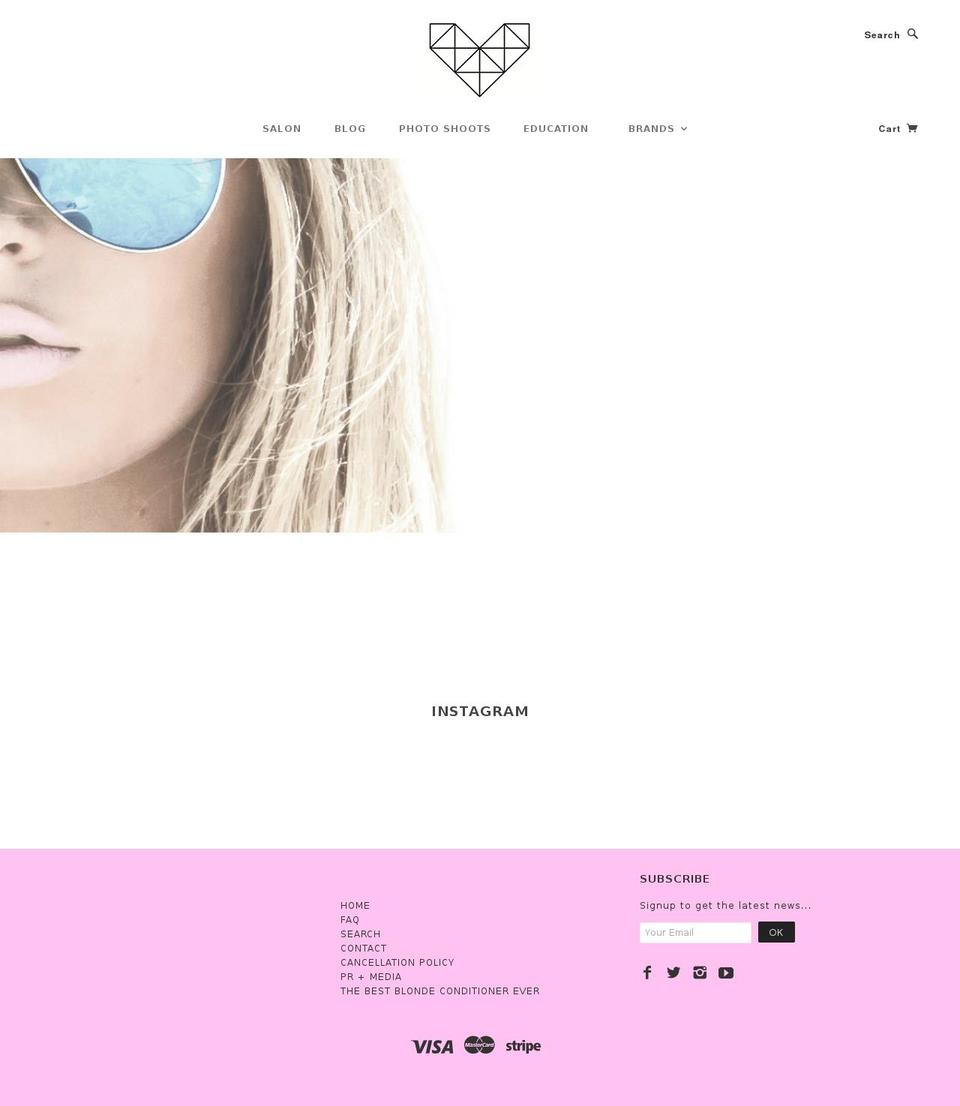 vivalablonde.com.au shopify website screenshot