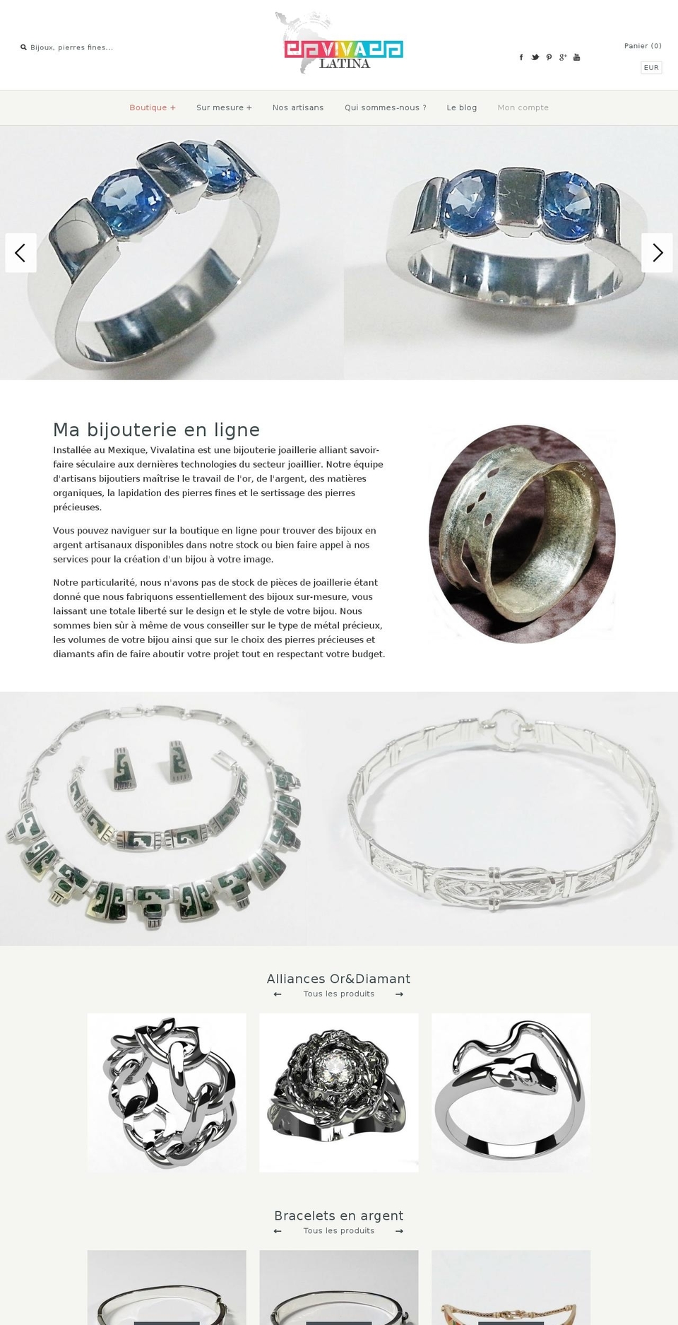 vivalatina.myshopify.com shopify website screenshot