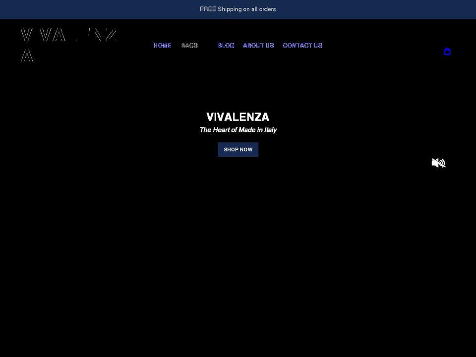 vivalenza.com shopify website screenshot