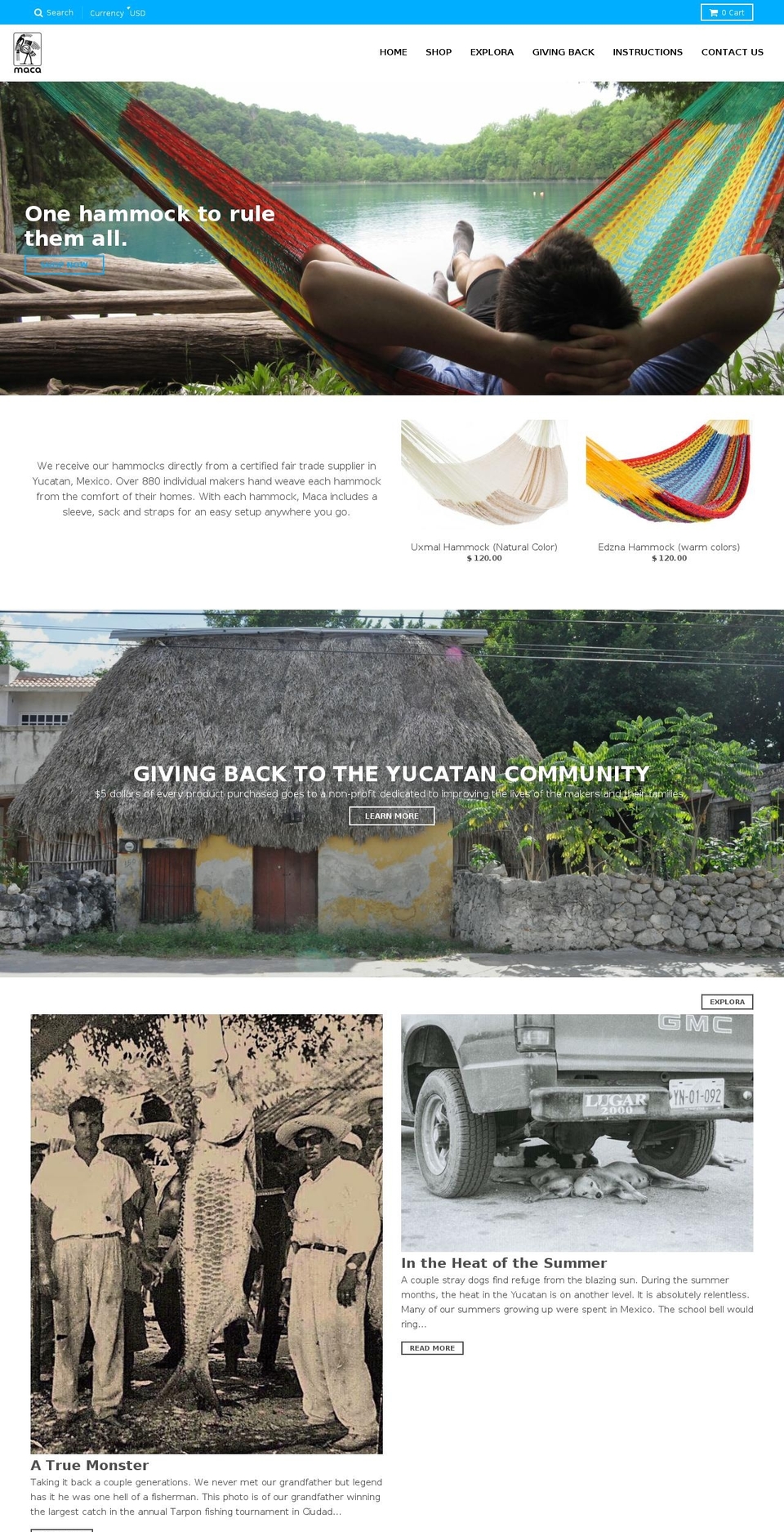 vivamaca.com shopify website screenshot