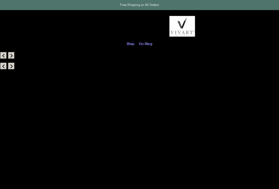 vivartsupplies.com shopify website screenshot