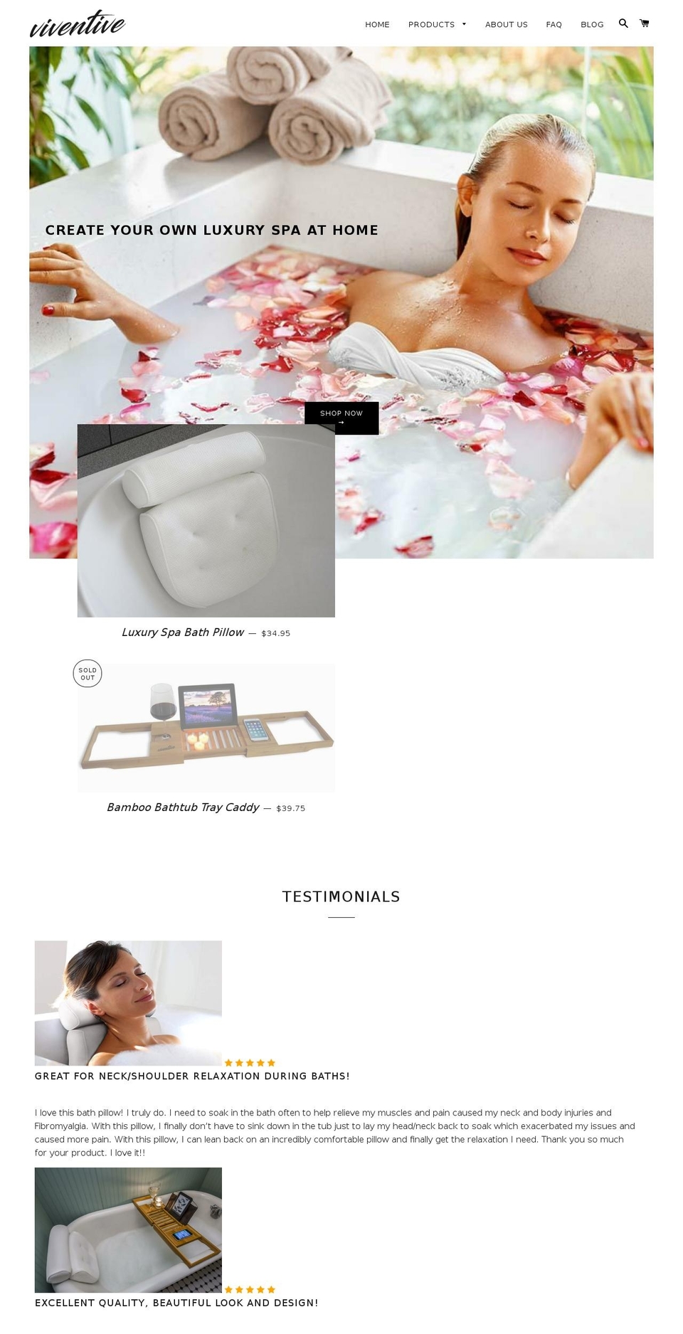 viventive.com shopify website screenshot