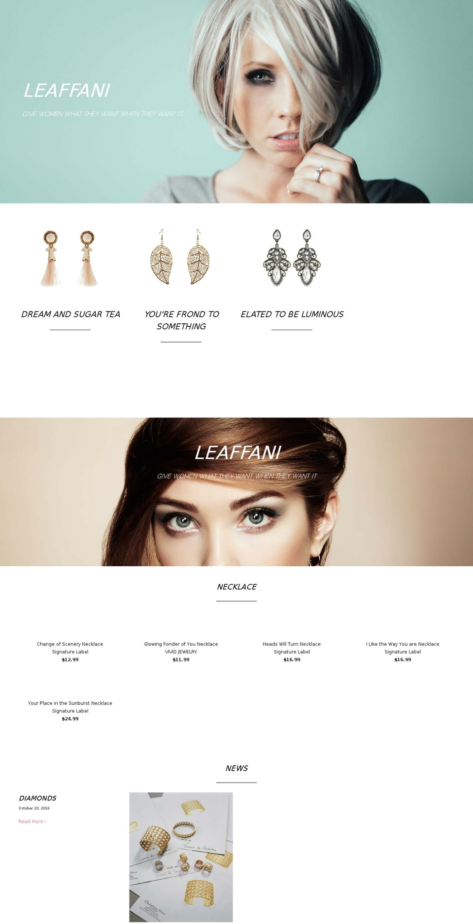 vivid-jewelry.com shopify website screenshot